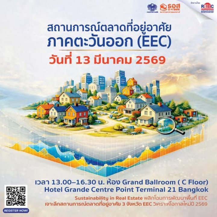 สถานการณ์ตลาดที่อยู่อาศัยภาคตะวันออก EEC ปี 2569