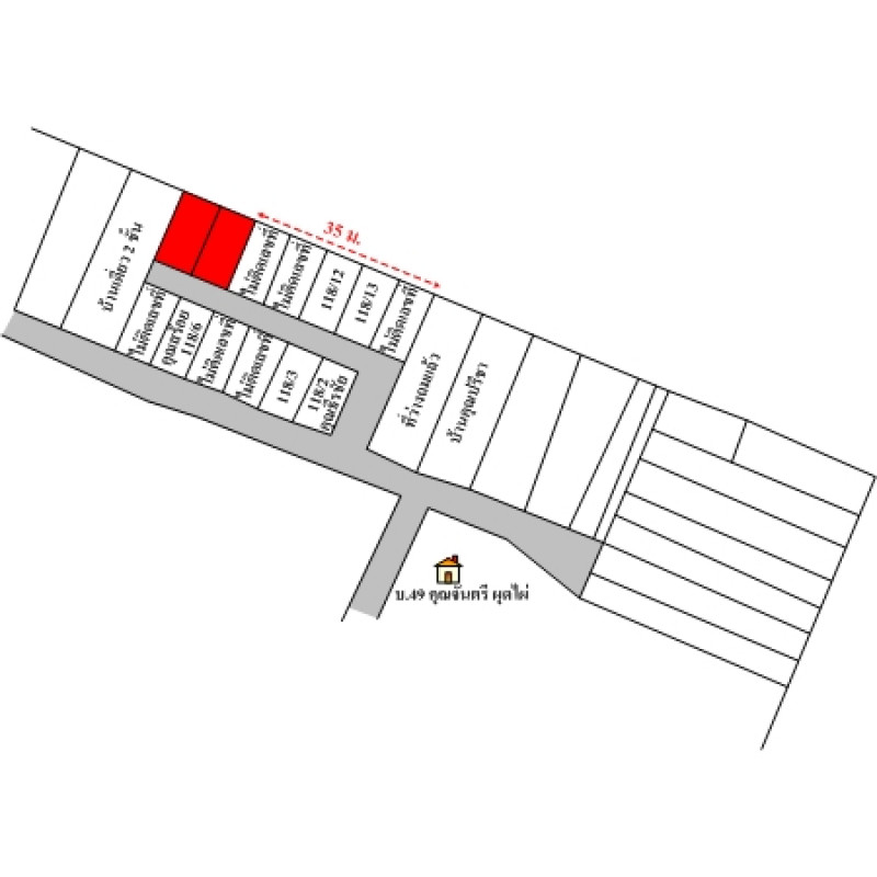 Townhouse Prachuap Khiri Khan Sam Roi Yot Rai Mai 680000