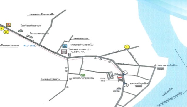 Commercial building Narathiwat Tak Bai Che He 1900000