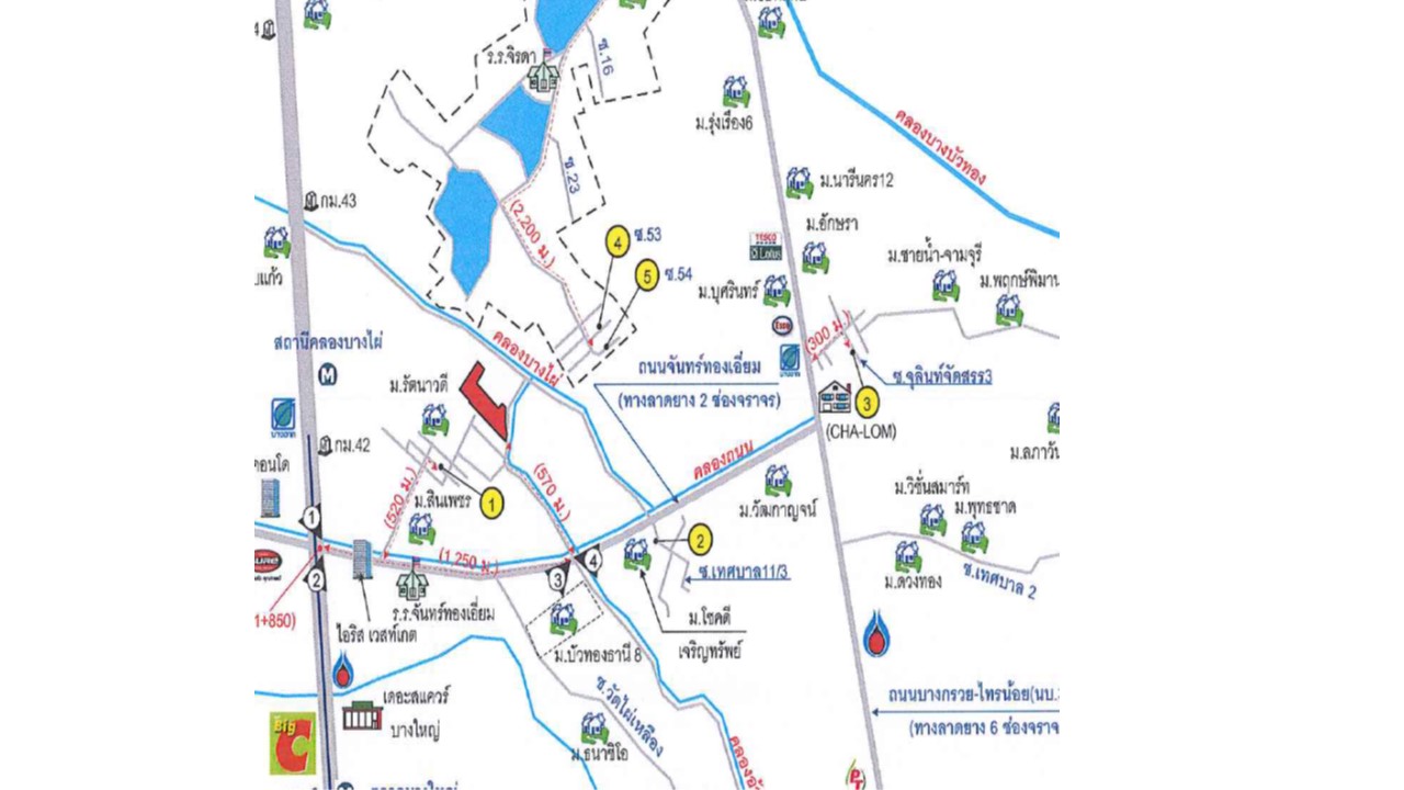 Residential land/lot Nonthaburi Bang Bua Thong Bang Rak Phatthana 5280600