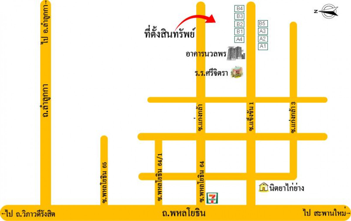 คอนโด ปทุมธานี ลำลูกกา คูคต 261000
