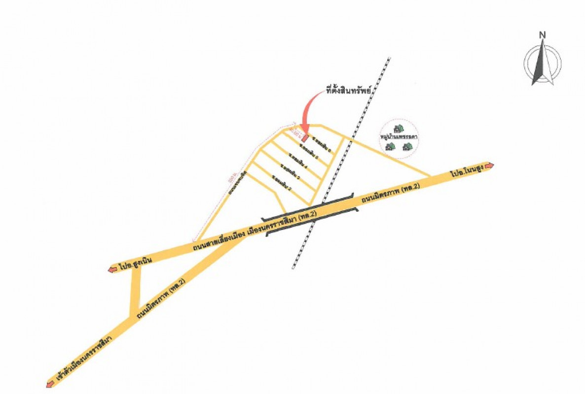 บ้านเดี่ยว บ้านเดี่ยว นครราชสีมา เมืองนครราชสีมา จอหอ 1275000