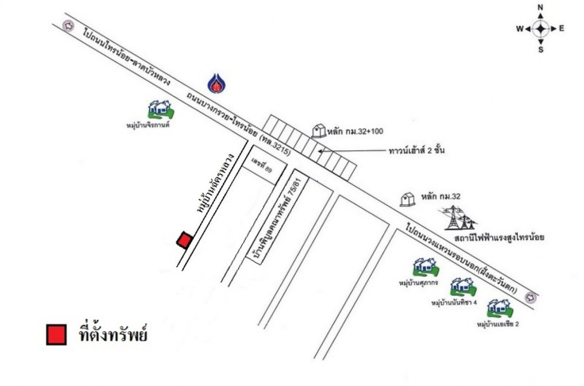 บ้านเดี่ยว นนทบุรี ไทรน้อย ไทรน้อย 1155000