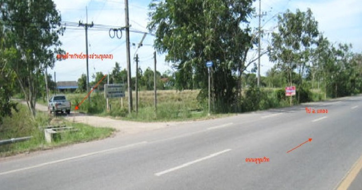 Residential land/lot Rayong Klaeng Thang Kwian 8400000