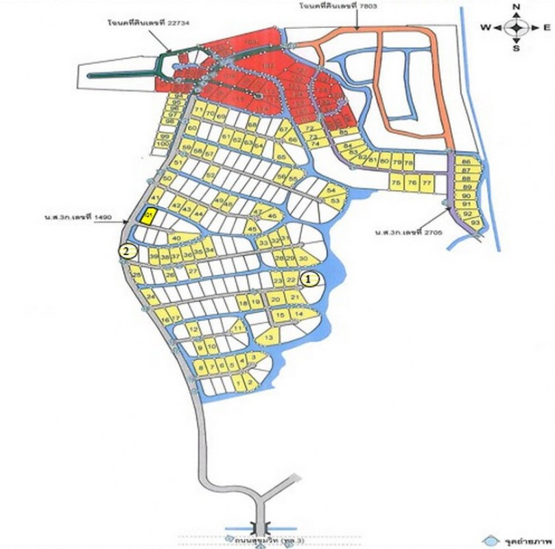 Residential land/lot Rayong Klaeng Ban Na 723000