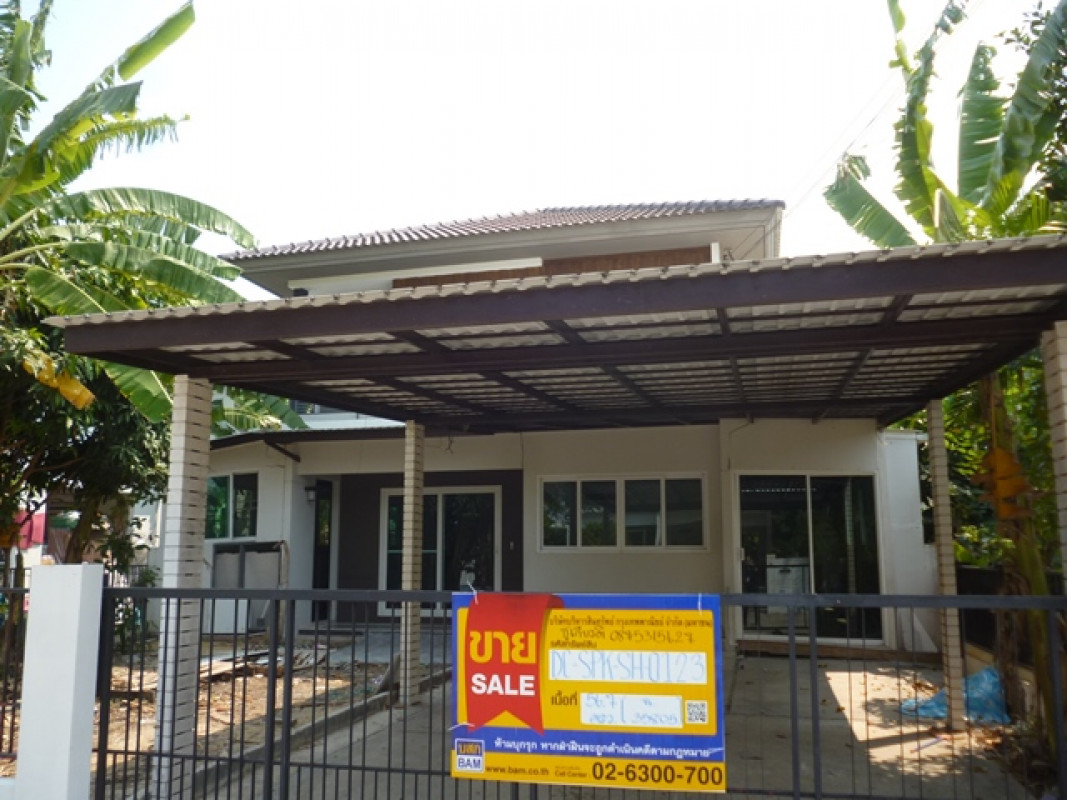 บ้านเดี่ยว หมู่บ้านพฤกษลดา สมุทรปราการ พระสมุทรเจดีย์ บ้านคลองสวน 4410000