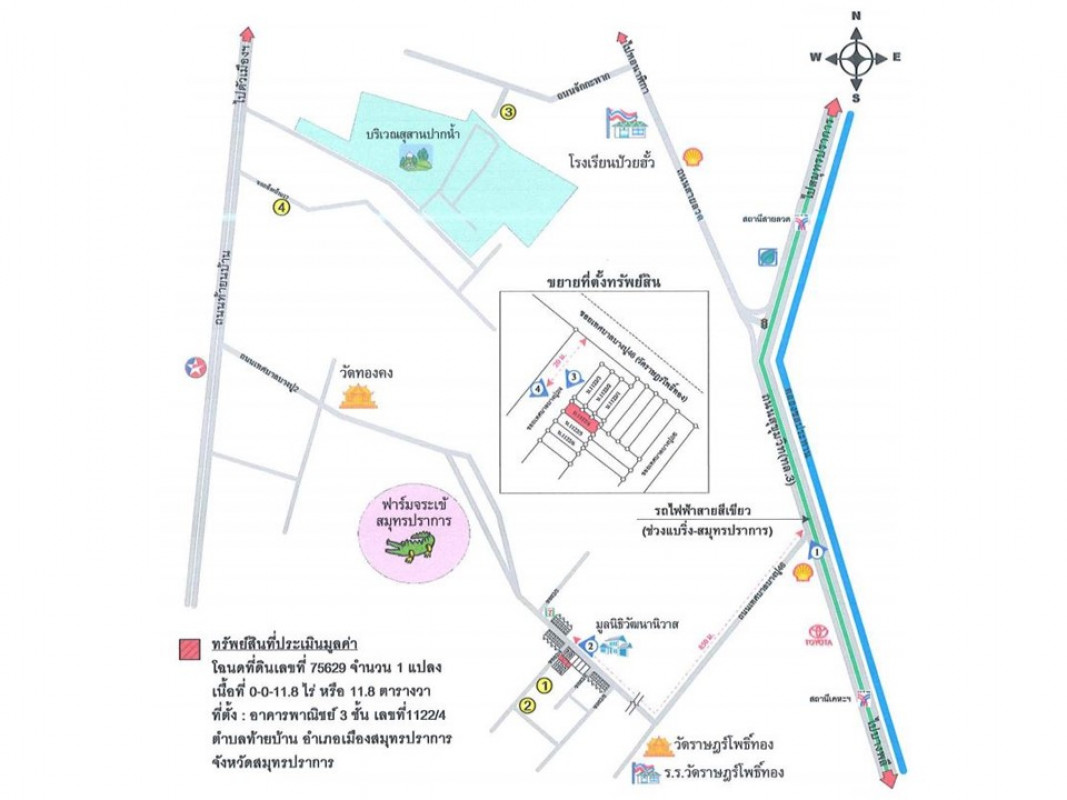 Commercial building Samut Prakan Mueang Samut Prakan Thai Ban 1575000