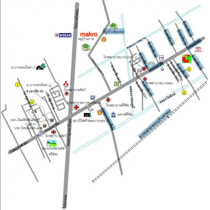 Commercial building Bangkok Bang Bon Bang Bon 14805000