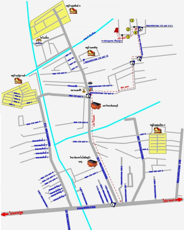 Single house Bangkok Nong Khaem Nong Khang Phlu 2980000