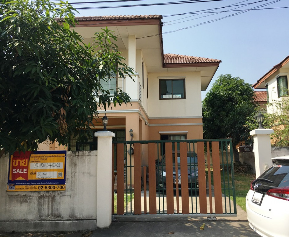 บ้านเดี่ยว นนทบุรี บางบัวทอง ลำโพ 3150000