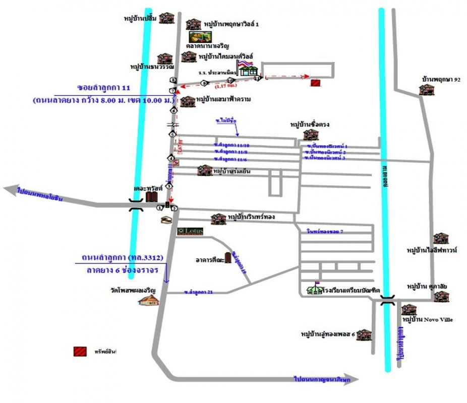 บ้านเดี่ยว ปทุมธานี ลำลูกกา คูคต 2415000