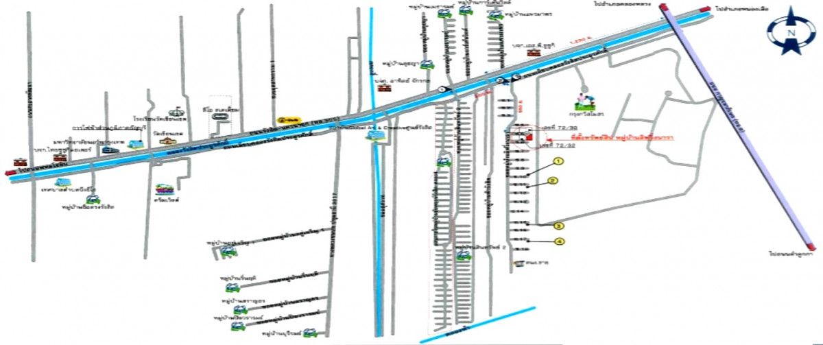 บ้านเดี่ยว ปทุมธานี ธัญบุรี บึงยี่โถ 4515000
