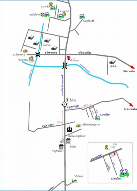 Townhouse Samut Prakan Bang Bo Bang Phriang 1050000