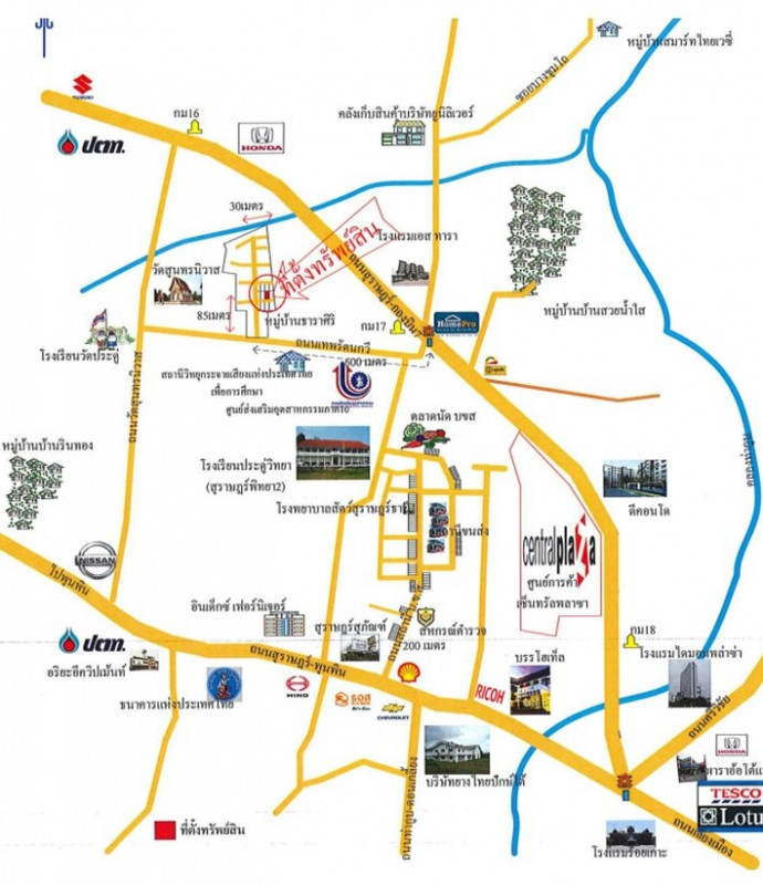 บ้านเดี่ยว สุราษฎร์ธานี เมืองสุราษฎร์ธานี วัดประดู่ 3045000