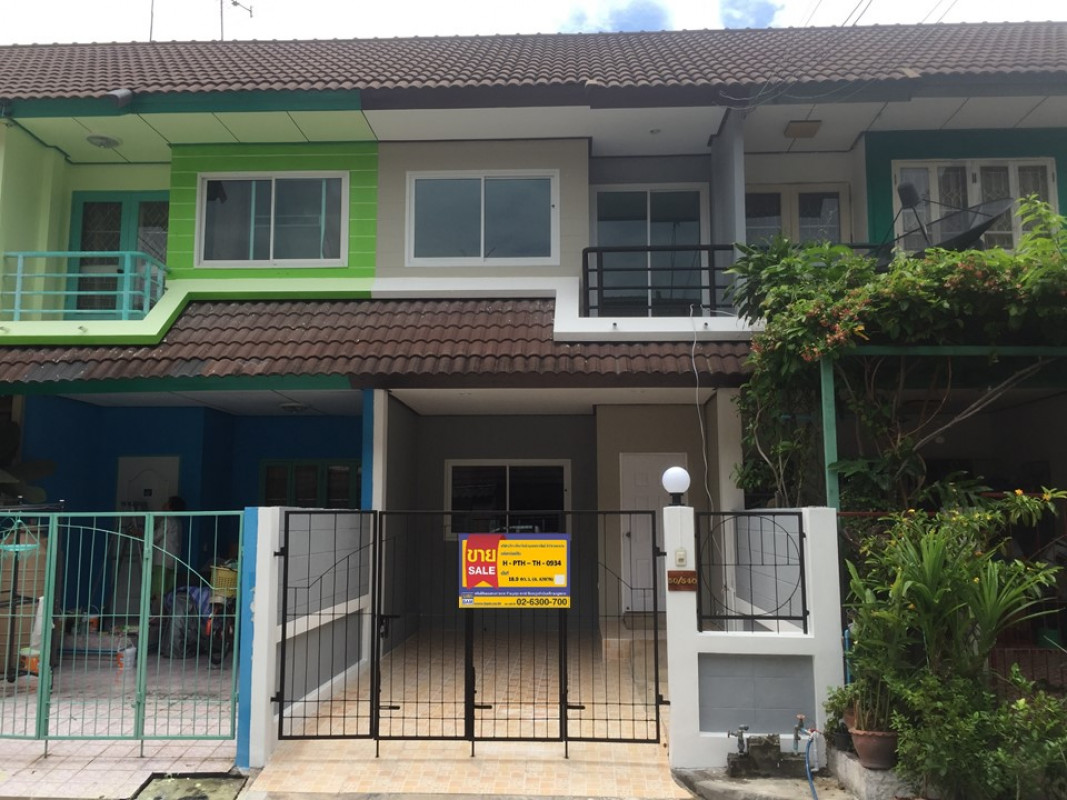 ทาวน์เฮ้าส์ ปทุมธานี ธัญบุรี บึงยี่โถ 1540000