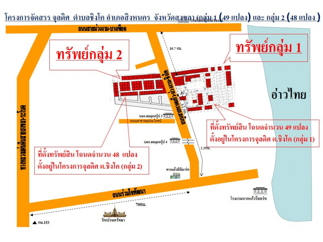 ที่ดินเปล่า สงขลา สิงหนคร ชิงโค 426000