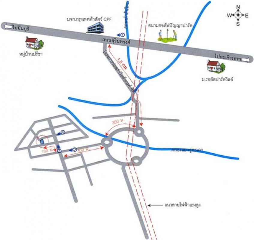 ที่ดินเปล่า กรุงเทพมหานคร หนองจอก ลำผักชี 1857000