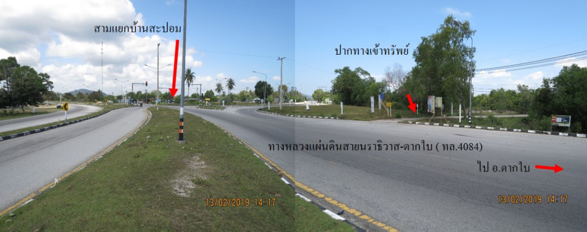 ที่ดินเปล่า นราธิวาส ตากใบ ไพรวัน 69000