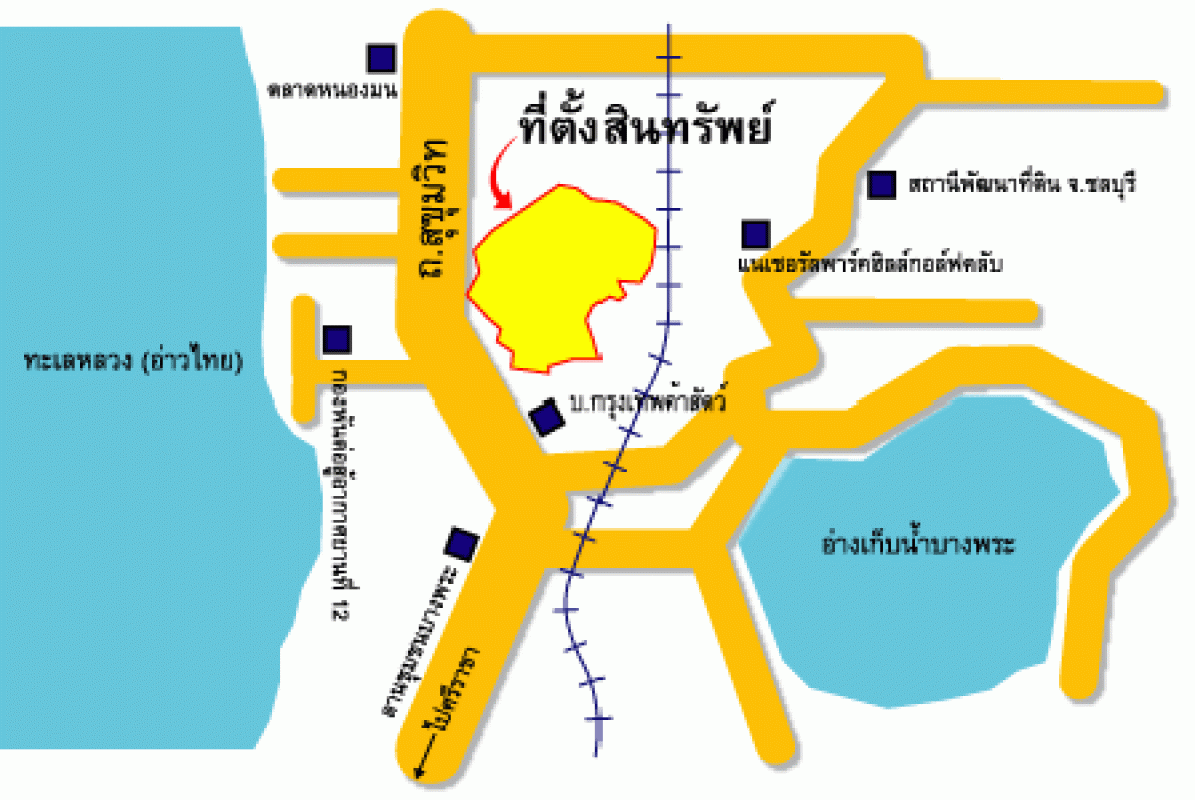Condominium Chon Buri Si Racha Bang Phra 2205000