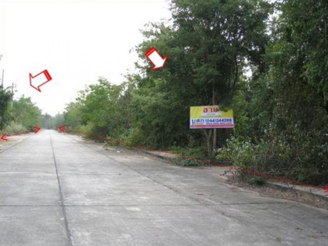 ที่ดินเปล่า พรมงคล นครราชสีมา ปักธงชัย เมืองปัก 189000