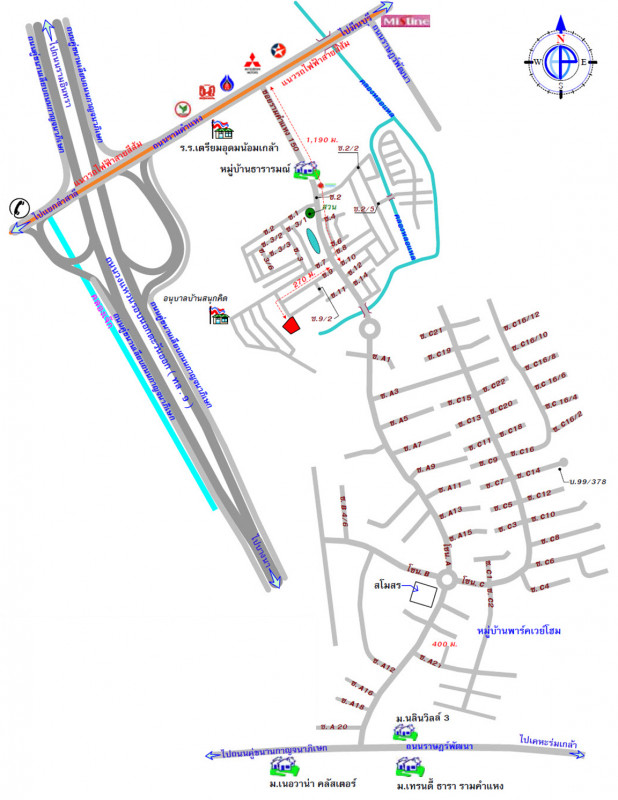 บ้านเดี่ยว ธารารมย์ กรุงเทพมหานคร สะพานสูง สะพานสูง 6175000