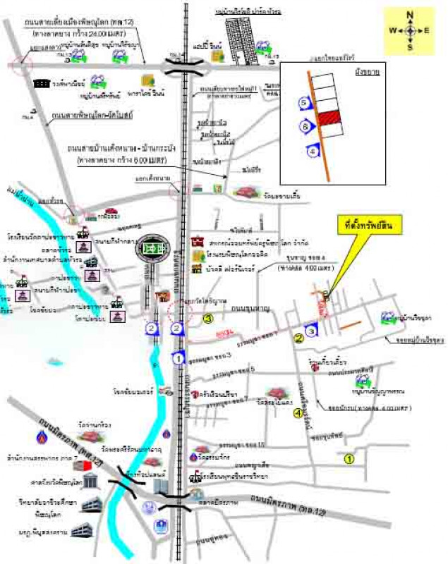 บ้านแฝด พิษณุโลก เมืองพิษณุโลก อรัญญิก 1980000