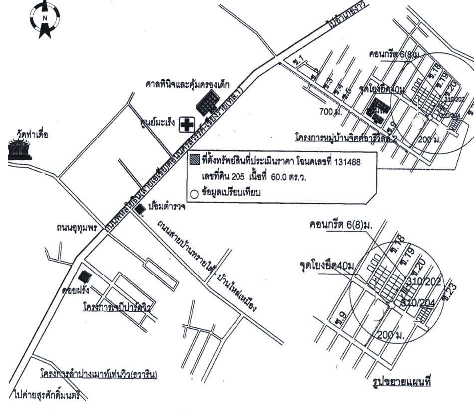 บ้านเดี่ยว หมู่บ้านจิตต์อารีวิล ลำปาง เมืองลำปาง พิชัย 1115000