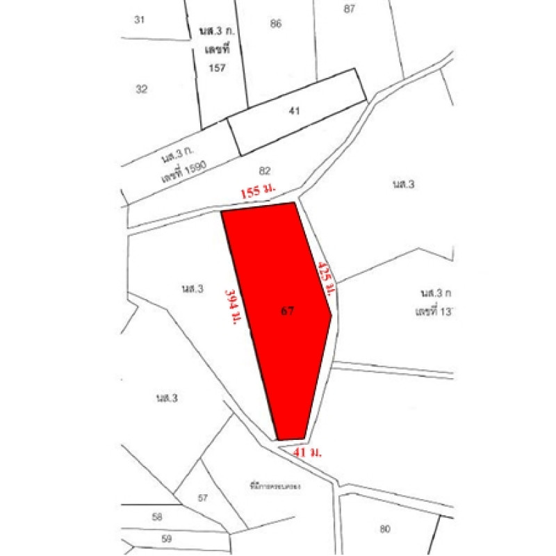 ที่ดินเปล่า ชัยภูมิ เมืองชัยภูมิ โคกสูง 2976000