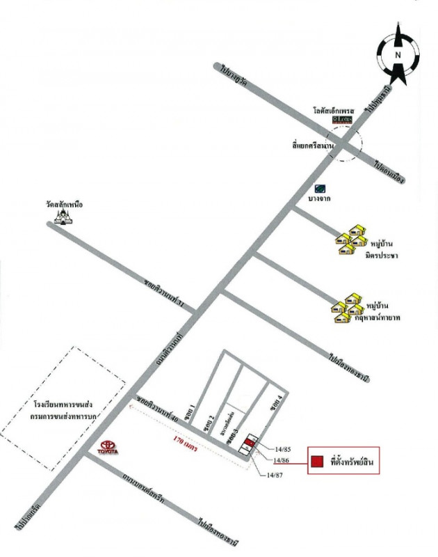 ทาวน์เฮ้าส์ นนทบุรี ปากเกร็ด บ้านใหม่ 2153000