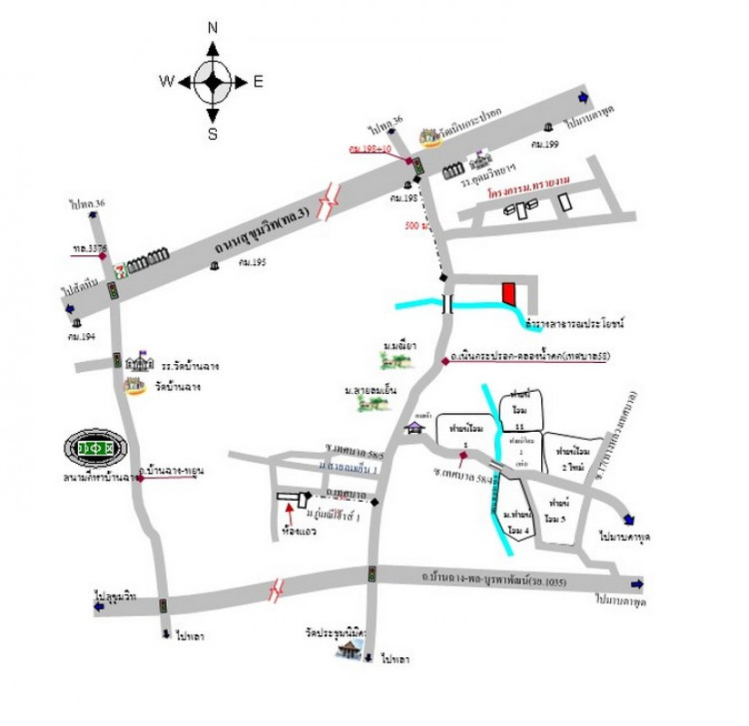 บ้านเดี่ยว ระยอง บ้านฉาง บ้านฉาง 2205000