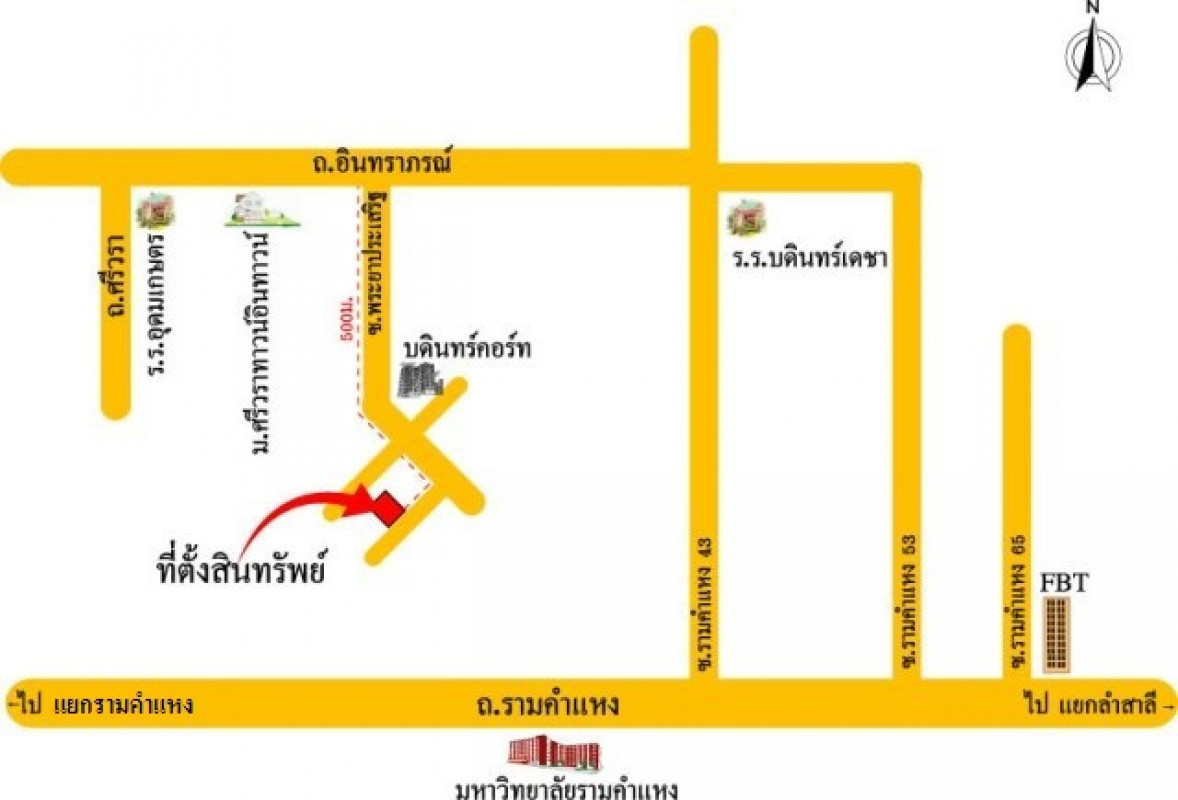 คอนโด กรุงเทพมหานคร วังทองหลาง วังทองหลาง 588000
