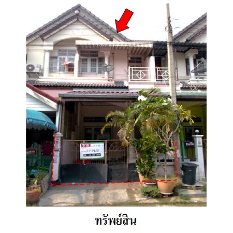 ทาวน์เฮ้าส์ เสนาวิลล่า โครงการ 8 กรุงเทพมหานคร คลองสามวา สามวาตะวันตก 1400000