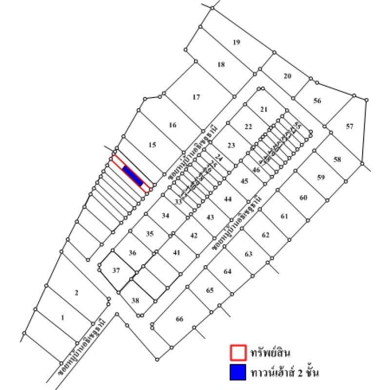 Townhouse Pathum Thani Sam Khok Chiang Rak Yai 849000
