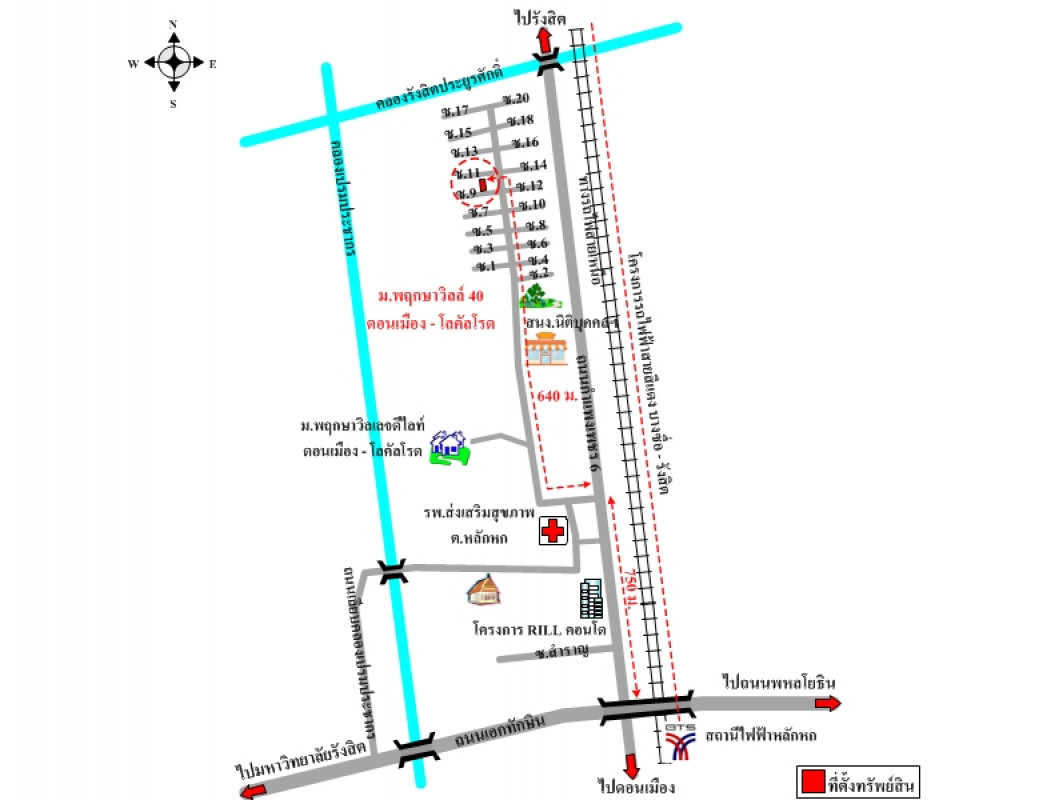 Townhouse Pathum Thani Mueang Pathum Thani Lak Hok 1675000