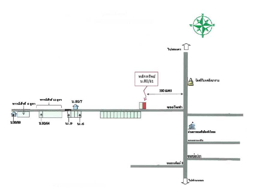 Townhouse Songkhla Sadao Samnak Kham 744000