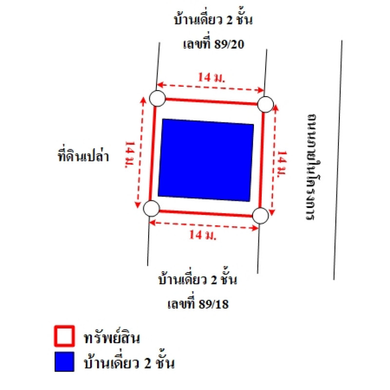 บ้านเดี่ยว รังสิตการ์เด้นท์วิลล์ ปทุมธานี ธัญบุรี บึงยี่โถ 3110000