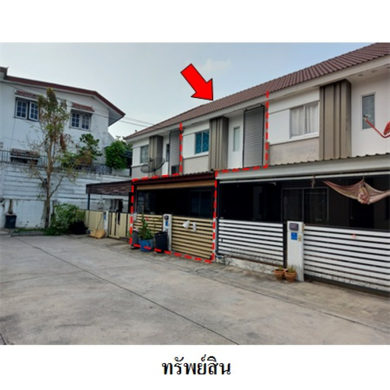 ทาวน์เฮ้าส์ พฤกษา 89 ชลบุรี เมืองชลบุรี บ้านสวน 1750000