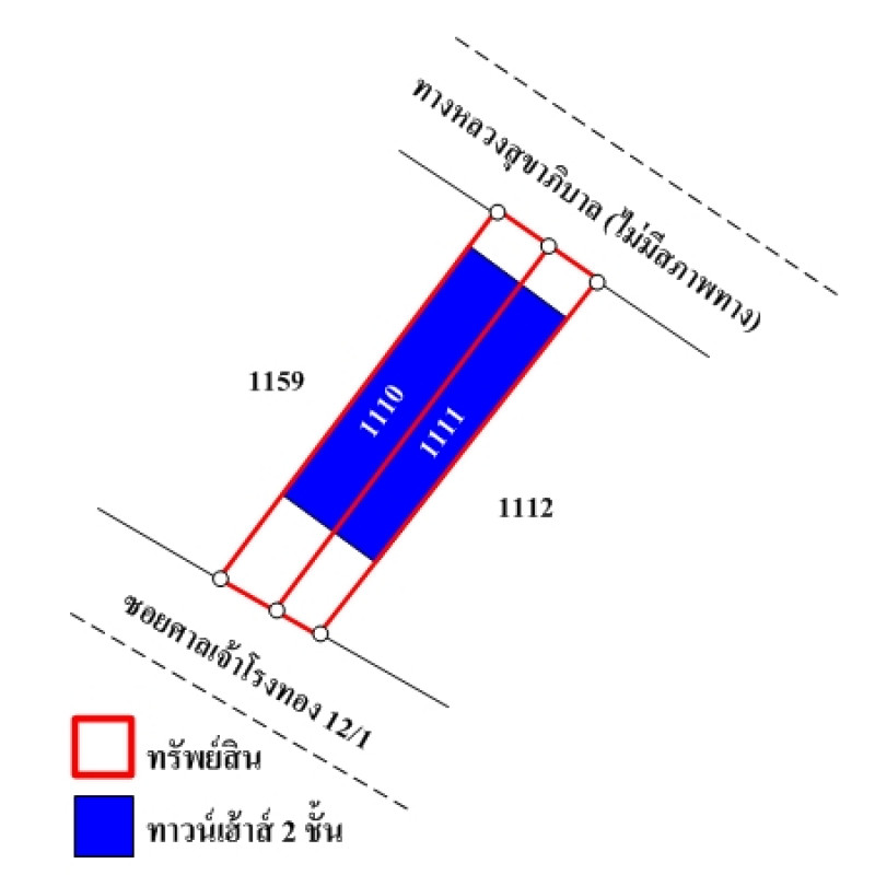 ทาวน์เฮ้าส์ อ่างทอง วิเศษชัยชาญ ศาลเจ้าโรงทอง 901000