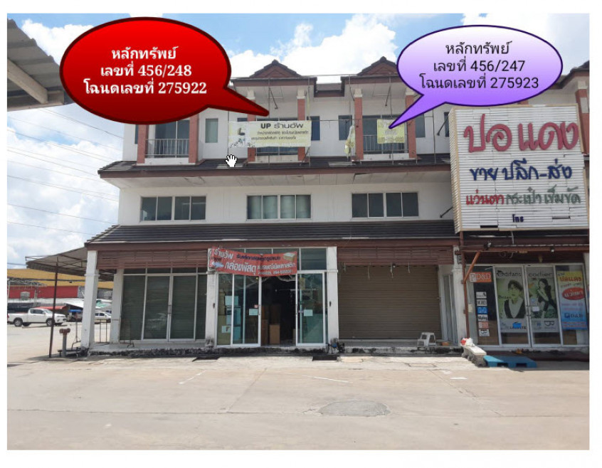 อาคารพาณิชย์ ประตูน้ำ-ขอนแก่น ขอนแก่น เมืองขอนแก่น เมืองเก่า 4290000
