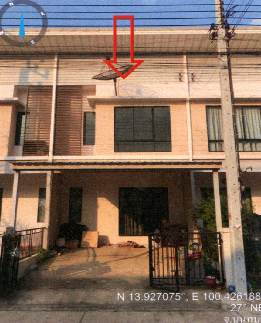ทาวน์เฮ้าส์ โมดิวิลล่าชัยพฤกษ์ นนทบุรี บางบัวทอง บางบัวทอง 2194000