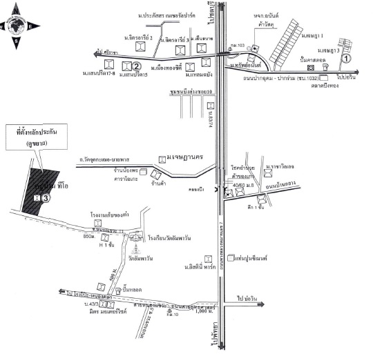 Townhouse Chon Buri Si Racha Bueng 785000