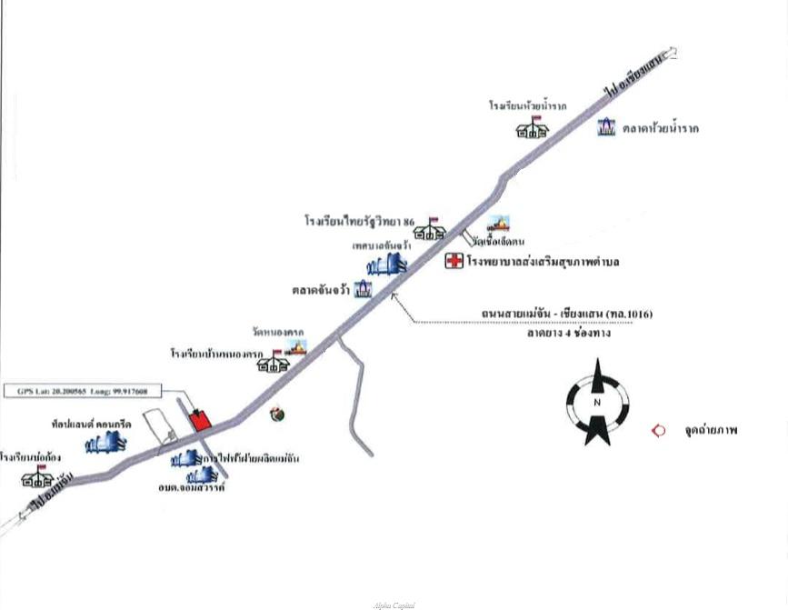บ้านเดี่ยว เชียงราย แม่จัน จอมสวรรค์ 1200000