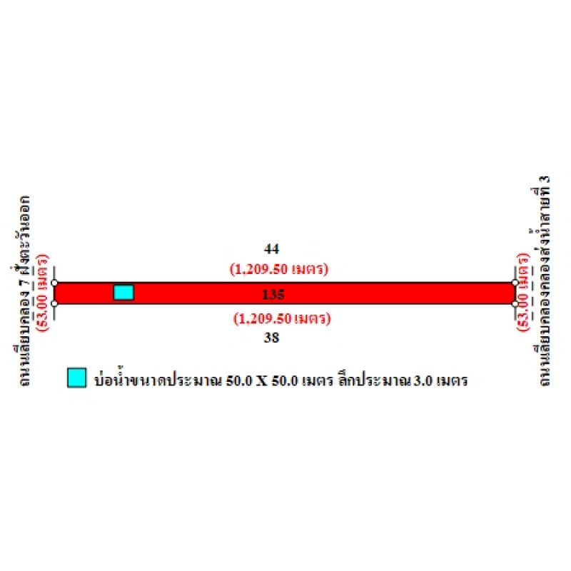 ที่ดินเปล่า ปทุมธานี หนองเสือ บึงชำอ้อ 24167200