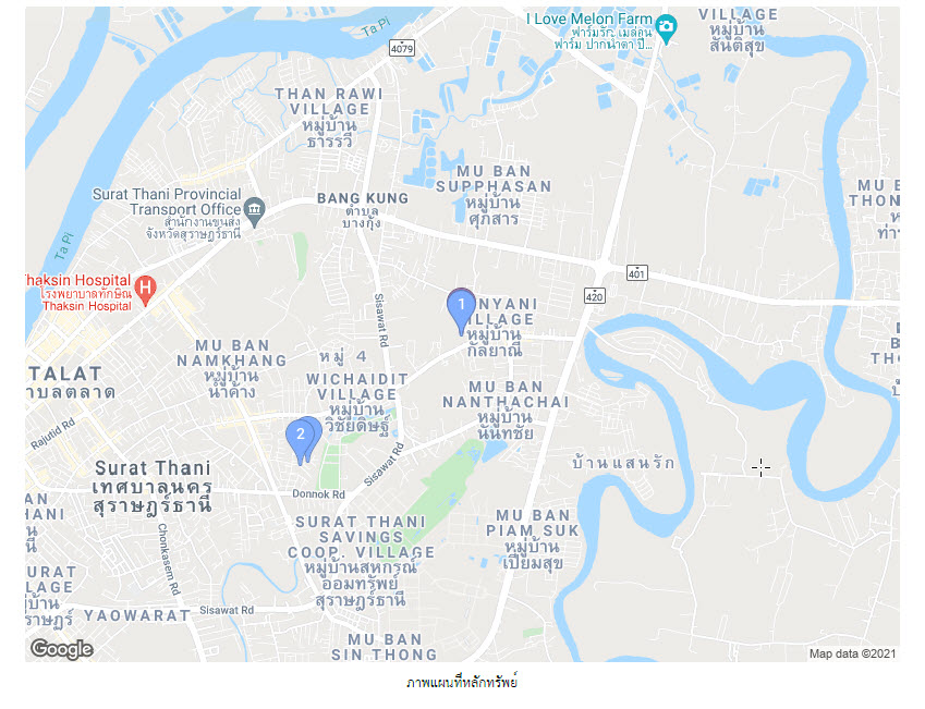 บ้านเดี่ยว สุราษฎร์ธานี เมืองสุราษฎร์ธานี บางกุ้ง 2983000