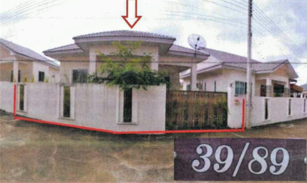Single house Chon Buri Sattahip Bang Sare 2700000