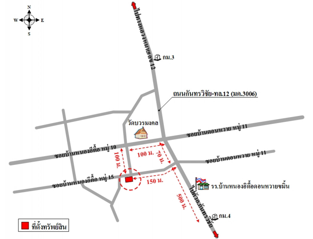 บ้านเดี่ยว มหาสารคาม กันทรวิชัย ศรีสุข 699000