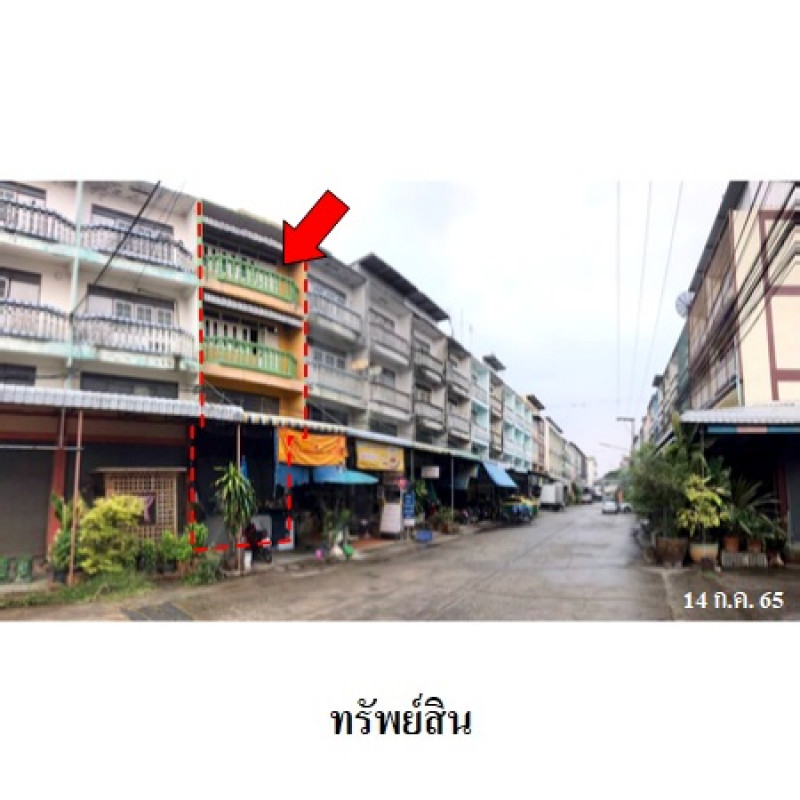 อาคารพาณิชย์ ตลาดคลองสองลำไทร ปทุมธานี ลำลูกกา ลำไทร 2010000
