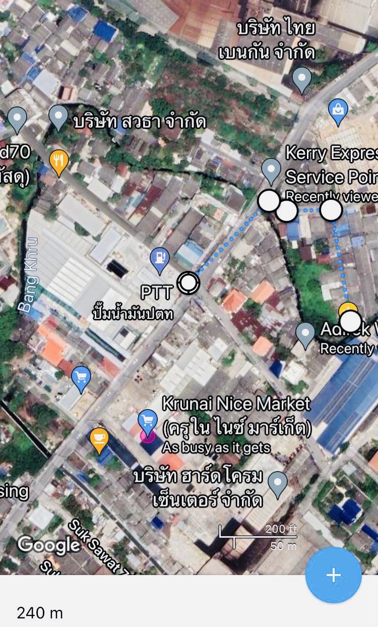 Residential land/lot Samut Prakan Phra Pradaeng Bang Khru 850000