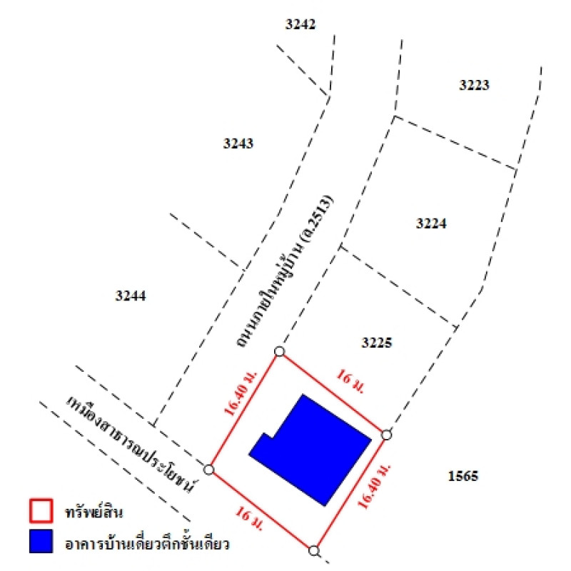 บ้านเดี่ยว สมหวังคันทรีวิล เชียงใหม่ ดอยสะเก็ด สันปูเลย 1940000