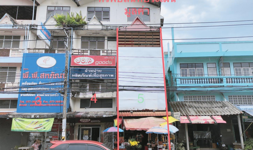 Commercial building Surat Thani Mueang Surat Thani Khun Thale 4500000